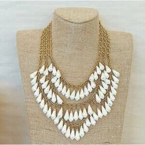 NWT Kate Spade Bib Statement Necklace